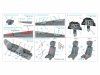 Quinta Studio QD+48603 L-39ZA 3D-Printed & coloured Interior on decal paper ( Trumpeter )( with 3D-printed resin parts ) 1/48